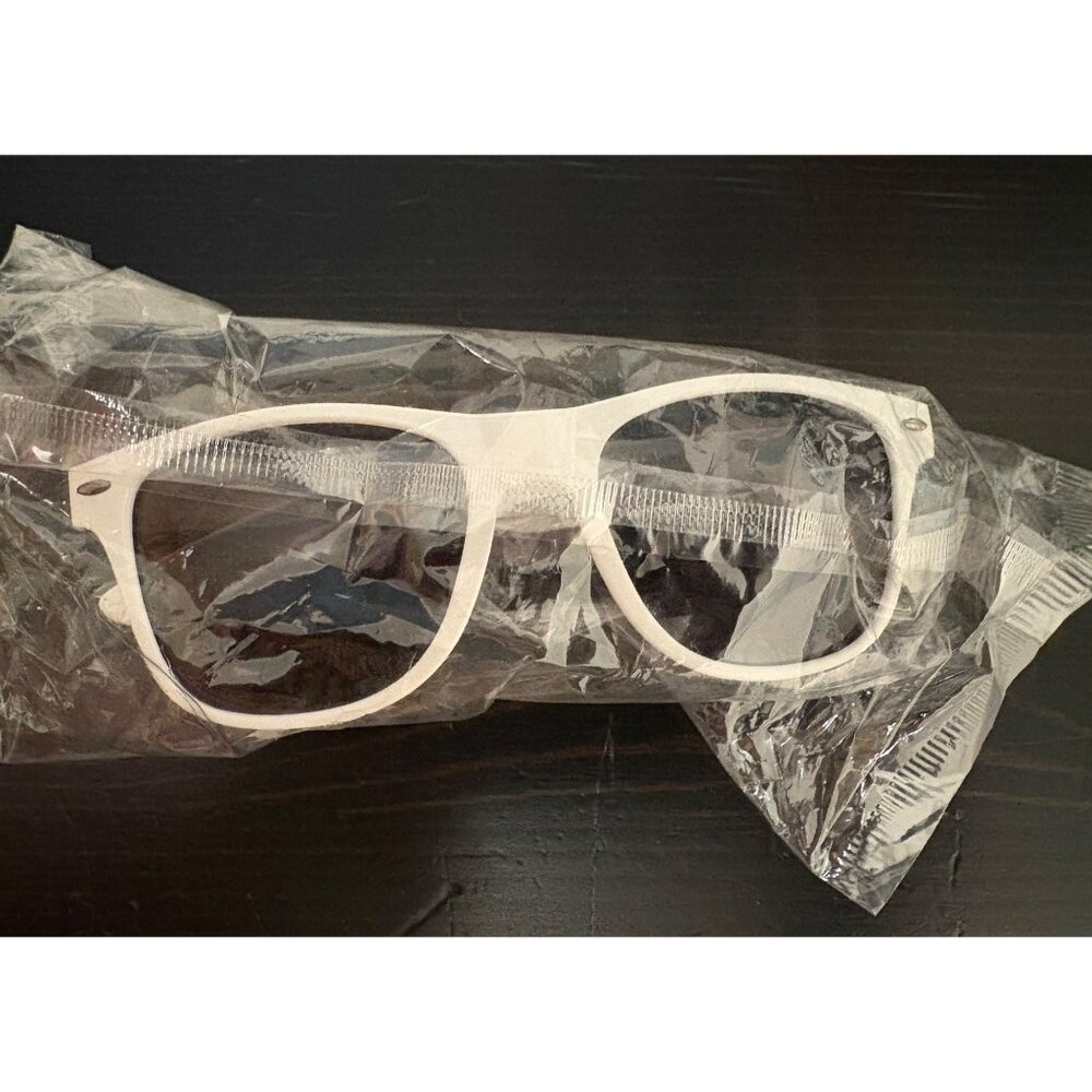 Grey Goose Vodka Promotional White Branded Plastic Sunglasses With UV Protection